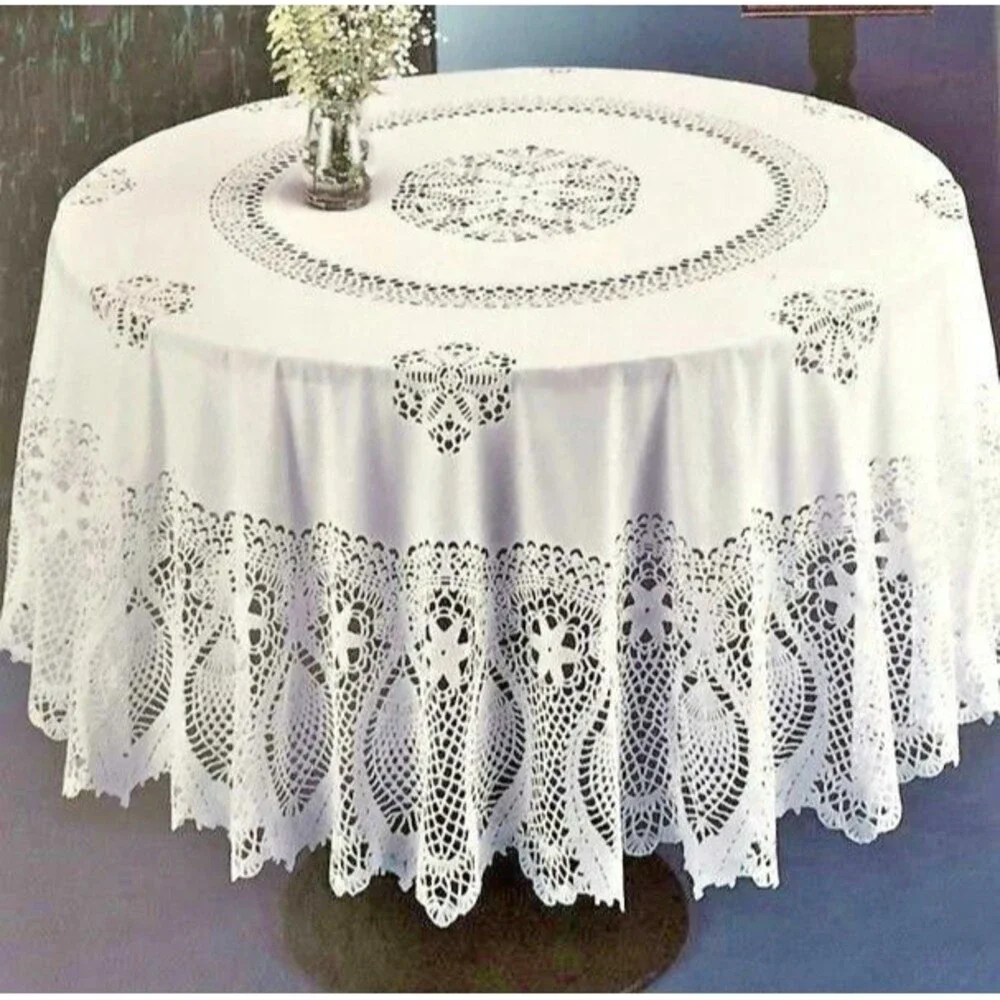 Beatrice Home Fashions crochet lace